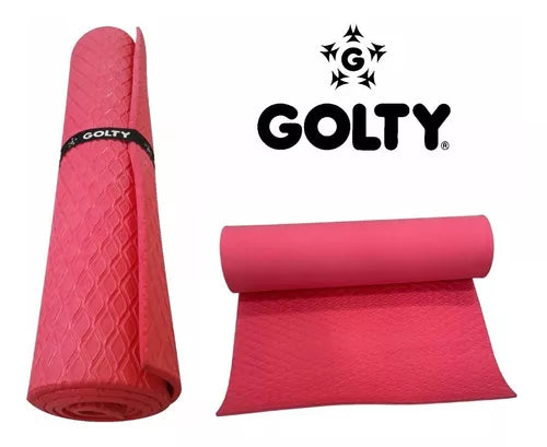 Mat de yoga marca GOLTY